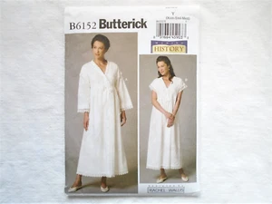 Butterick 6152 Morgenmantel & Nachthemd Muster Größe X Small Medium Rachel Wallis - Bild 1 von 4