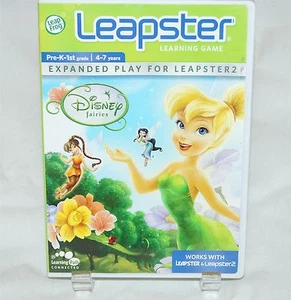 LEAPFROG LEAPSTER 2 Disney Faries gioco didattico con custodia - PreK-1st 4-7yrs - Foto 1 di 2