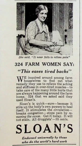 1928 Sloan's Pain Relieve Quack Medicine Vintage 20s Print Ad Stirs Body Powers - Picture 1 of 2