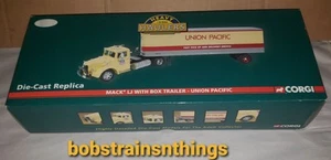 Corgi Heavy Hauler MACK LJ with Box Trailer UNION PAIFIC Limited Edition US50712 - Picture 1 of 12