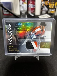 2015-16 fleer showcase Nick Cousins rookie patch auto 44/65 - Picture 1 of 2