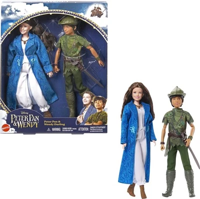 Disney Movie Peter Pan & Wendy Toys, Peter Pan & Wendy Darling Fashion Dolls Ins - Image 1 of 4
