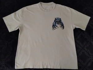 ALL SAINTS Beast Mens Oversized T Shirts Panther Pink S/S Crew Neck Tee M - Picture 1 of 8