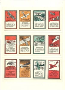 USA -AVIATION -1909/1935 12 x POSTERSTAMP-HISTORY- ** MNH VF - Picture 1 of 1