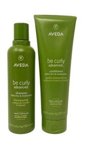 Aveda Be Curly Advanced Shampoo & Conditioner Duo Set - Brand New -Fights Frizz - Picture 1 of 1