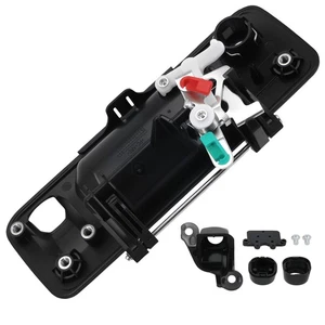 Black Tailgate Handle W/Camera for Toyota Tundra Tacoma 2014-2021 Rear - Picture 1 of 12