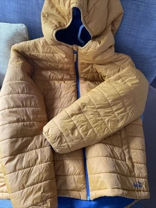 Peter Storm Blisco Jacket Womens UK 16 Yellow Padded Hooded Pockets Coat - Picture 1 of 3
