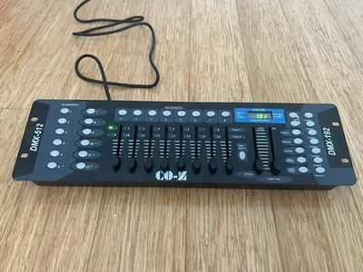 CO-Z 192 DMX 512 Stage DJ Light Controller Lighting Mixer Board Console for L... - Image 1 of 2