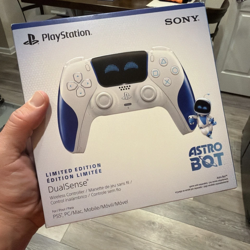 Sony PS5 DualSense Controller Astro Bot Limited Edition NEW SEALED IN HAND - Image 1 of 4