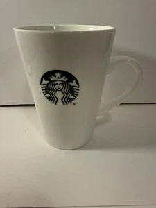 Taza de café Starbucks 16 oz cerámica blanca 5,75" de alto  - Imagen 1 de 3