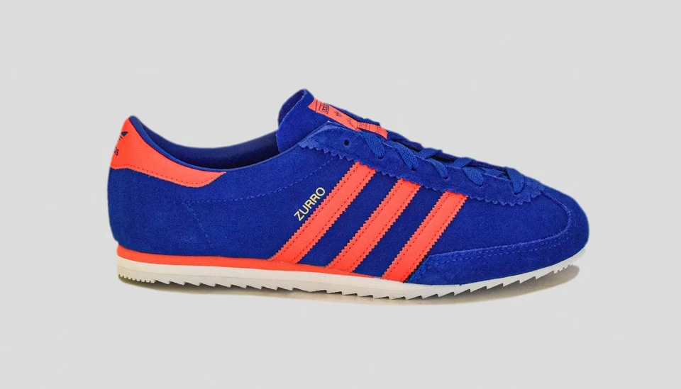 ADIDAS ZURRO "DUBLIN" BLAU/ORANGE GRÖSSE 8 SELTEN ORIGINALS 2021 H05742 - Bild 1 von 4