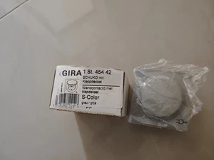 Gira 45442 Steckdose Schuko mit Klappdeckel S-Color grau NEU OVP - Bild 1 von 2
