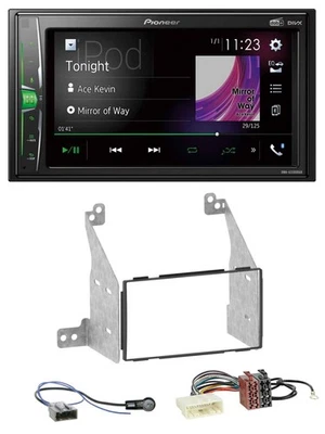 Pioneer 2DIN MP3 DAB USB Bluetooth Autoradio für Nissan Pathfinder 07-13 - Bild 1 von 4