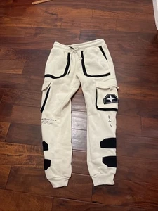 Mens Time Space Sweat Pants Large Big Pockets - Picture 1 of 8