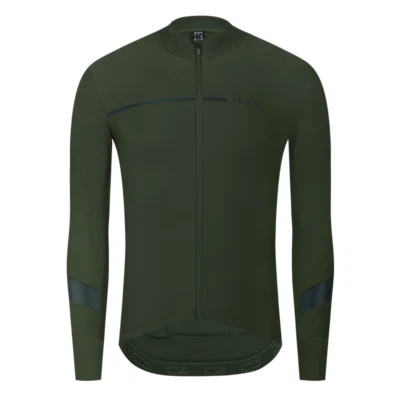 Chaquetas de ciclismo de invierno para hombre Jersey térmico polar ropa de bicicleta de carretera cálido Prendas para el torso Foto 1 de 4