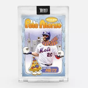 🙂 2022 Topps Project100 #43 ️ Pete Alonso von Lauren Martin ️ NY Mets - Bild 1 von 3