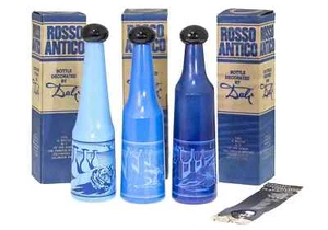 BOTELLAS VACÍAS x3 Salvador Dalí Rosso Antico Aperitivo Vintage Edición Limitada Años 70 - Imagen 1 de 15