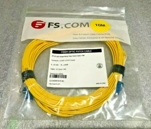 9/125 0S2 Single Mode Fiber Patch Cable - 10M - Foto 1 di 3