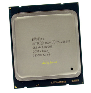 Intel Xeon E5-2680 v2 2.8 GHz LGA2011 10 cores 20 T SR1A6 CPU Processor 25 MB