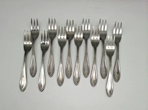 Besteck -12 Dessertgabel 14,2cm. Edelstahl Rostfrei 18/10 - Bild 1 von 6