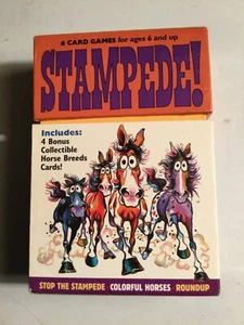 Stampede Card Game - 6 Games For Ages 6+ - Picture 1 of 6