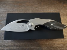 Kizer Minitherium Damasteel Folding Knife