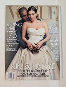 Kim Kardashian, Kanye West Vogue abril 2014 - Imagen 1 de 1