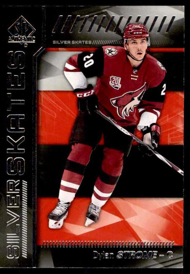 2016-17 SP Authentic Silver Skates Dylan Strome Arizona Coyotes #SS-DS - Image 1 of 2