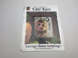 Carriage house samplings Cats' Eyes Counted cross stitch pattern 3P - Picture 1 of 3