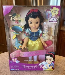 Playmates 2003 Disney Princess Snow White Garden Party For Two 15" Doll Playset - Picture 1 of 3