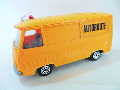 NOREV 'PEUGEOT J7 AUTROUTE VAN FOURGON' 1:43. YELLOW. GOOD. FRANCE. — 第 1/4 张图片