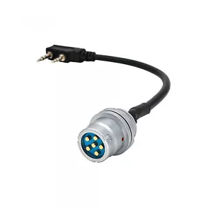 Cable adaptador enchufe a Kenwood para walkie-talkie AN/PRC 148 152 152A - Imagen 1 de 11