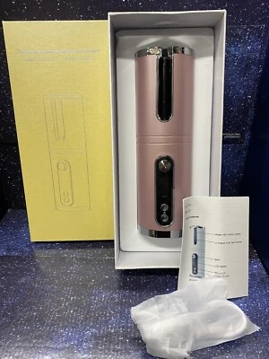 Separador de pelo automático portátil - rosa - caja abierta Foto 1 de 3