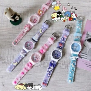 Sanrio Kid's Quartz Watch, Hello Kitty, Kuromi, Cinnamoroll, Little Twin Stars, - Picture 1 of 13