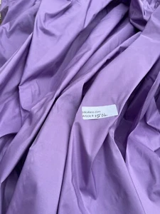 FABULOUS QUALITY SILK TAFFETA IRIDESCENT - LILAC!!! - Picture 1 of 4