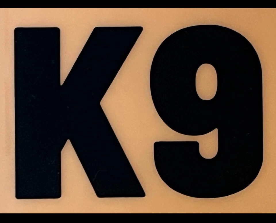 K9 Diensthunde Aufkleber 7x5cm Bundeswehr Polizei SEK GSG 9 Rettungshunde etc - Bild 1 von 1