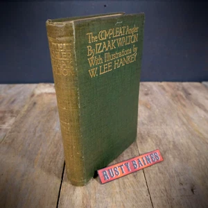 The Compleat Angler, Izaak Walton, W Lee Hankey Illustrations, Hardcover 1913 - Imagen 1 de 11