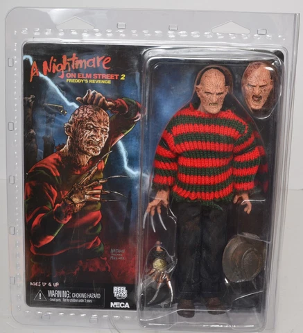 FREDDY KRUEGER Nightmare On Elm Street 2 8" CLOTHED Action Figure NECA NEW Cover