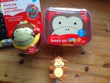 Skip Hop Zoo Range Feeding No Spill Snack Cup Lunch Box