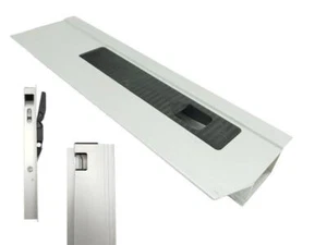 Bordwandverschluss Anhänger ALU mit Anschlag 300 mm rechts mit 180° Verschluss - Zdjęcie 1 z 6