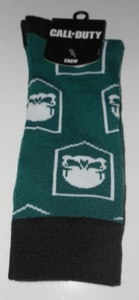 Men's Bioworld Call of Duty Black Ops 4 Green Novelty Crew Socks 10-13 - NWT! - Picture 1 of 3