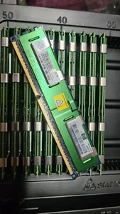 HP 4GB 2RX4 PC3 10600R 9-10-E1 SM1091200G.X2 NT4GC72B4NA1NL-CG 500203-061 - Afbeelding 1 van 2