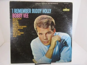 Bobby Vee "I Remember Buddy Holly" LP Record Ultrasonic Clean 1963 Liberty VG - Picture 1 of 6
