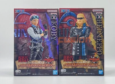 One Piece Film Red - Juego de 2 figuras - Koby & Helmeppo - BANPRESTO de Japón - Imagen 1 de 4