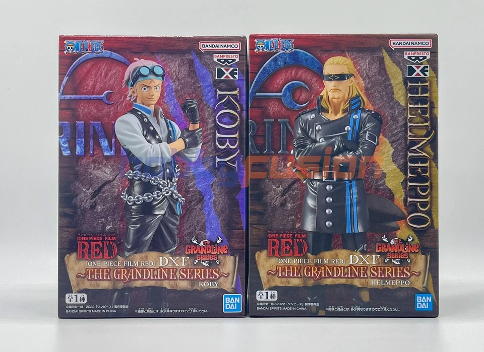One Piece Film Red - Juego de 2 figuras - Koby & Helmeppo - BANPRESTO de Japón - Imagen 1 de 4