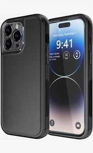For iPhone 14 Pro Max Shockproof Rugged Phone Case Camera Screen Protector - Picture 1 of 6