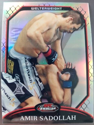 Amir Sadollah #58 2011 Topps UFC Finest Refractor #821/888 - Image 1 of 2
