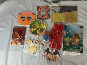 Pokemon Birthday Party Supplies 20 Guests Banner Tablecloth Sticker More - Picture 1 of 9