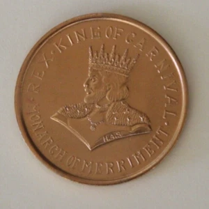 1965 Rex King Gold Alum. Vintage Doubloon  - Picture 1 of 4