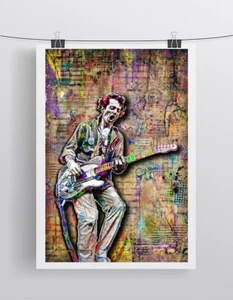 Póster JOE STRUMMER 24x36 pulgadas, impresión THE CLASH JOE STRUMMER envío gratuito EE. UU. - Imagen 1 de 7